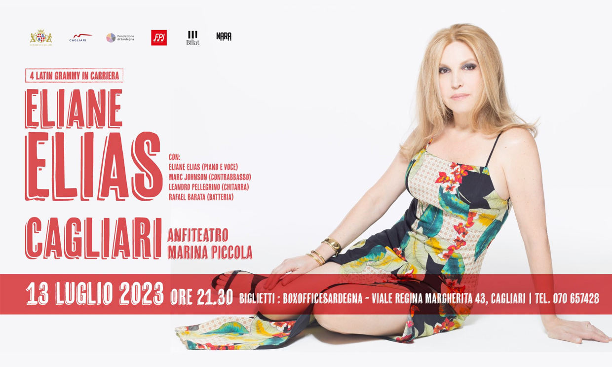 FPJ e Bflat 2023 - Eliane Elias Quartet - Marina Piccola, Cagliari 13 07 2023